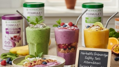 Herbalife sağlıklı tatlı tarifleri
