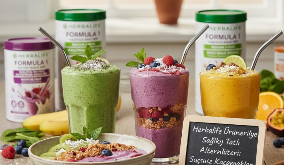 Herbalife sağlıklı tatlı tarifleri